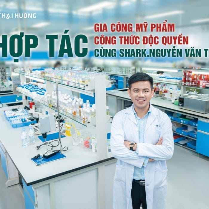 Hợp tác gia công mỹ phẩm cùng Shark Thái