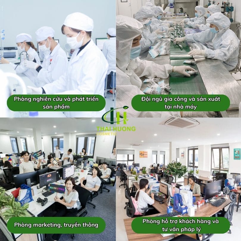 Các phòng - ban trực tiếp tiếp nhận ý kiến và hỗ trợ khách hàng