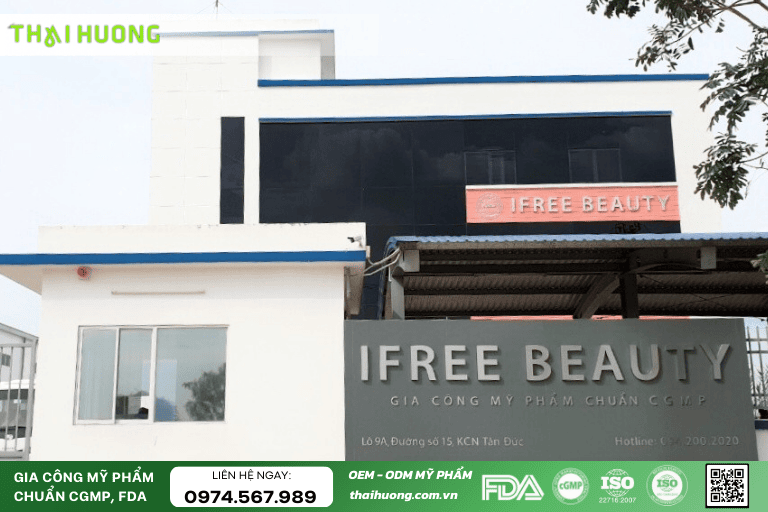 Công ty gia công mỹ phẩm IFREE có trụ sở tại TP.HCM