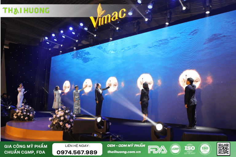 Lễ khánh thành nhà máy sản xuất, gia công mỹ phẩm Vinmac
