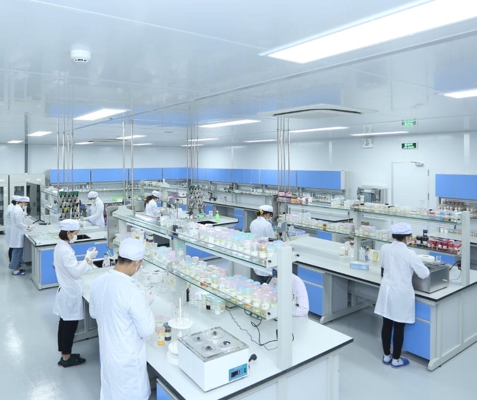 Cơ sở sản xuất chuẩn cGMP tại nhà máy Thái Hương