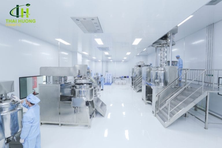 Sở hữu máy móc, dây chuyền sản xuất hiện đại