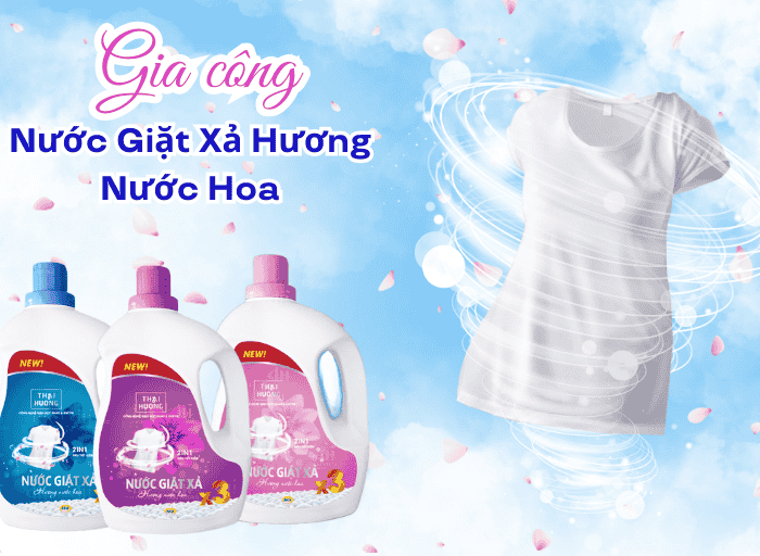 Gia công nước giặt trọn gói tại Thái Hương