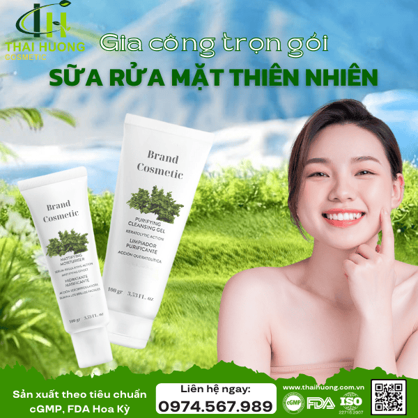 Gia công sữa rửa mặt trọn gói là gì?