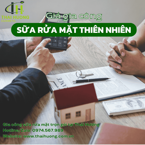 Giá gia công sữa rửa mặt trọn gói