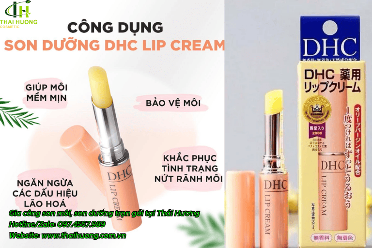 Son dưỡng môi DHC Lip Cream