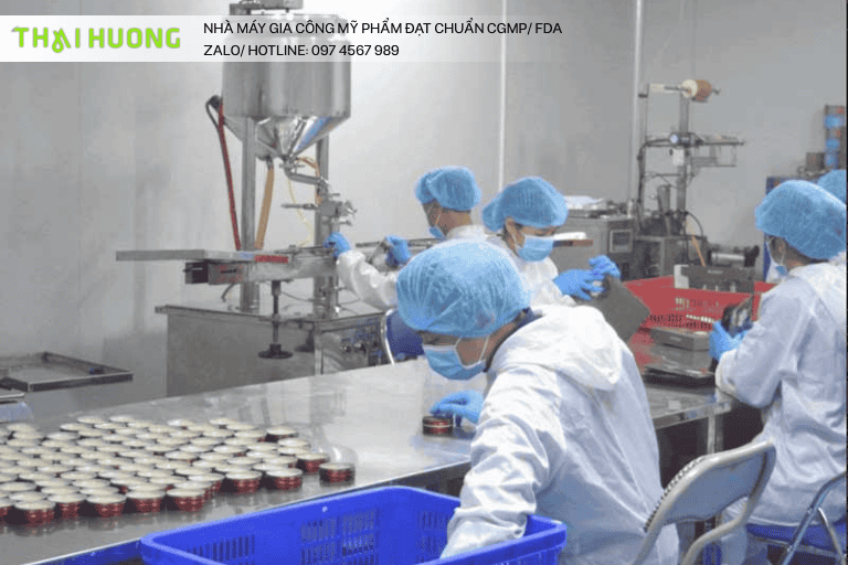 Gia công lăn khử mùi tại nhà máy tập đoàn Thái Hương