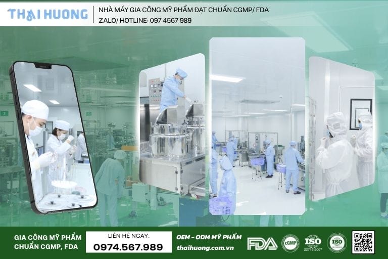 7 tiêu chí "vàng" để đánh giá một xưởng gia công mỹ phẩm uy tín.