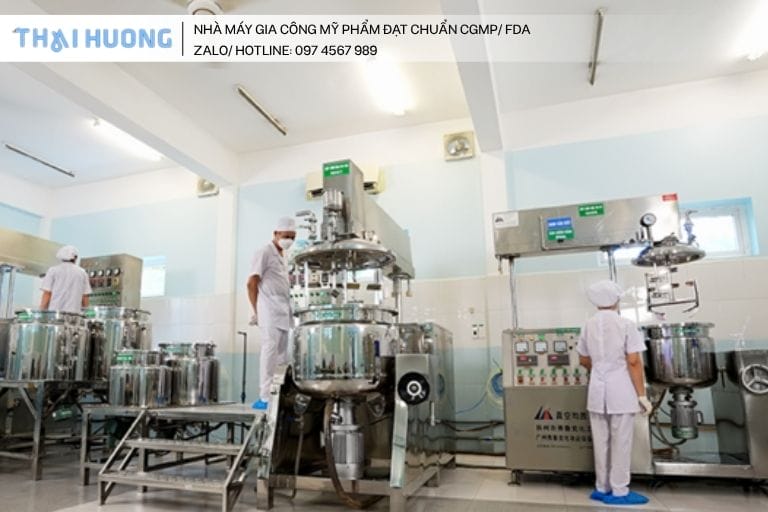 Bên trong nhà máy gia công mỹ phẩm Nam Dược Hải Long