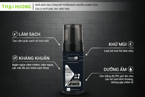 Himiz là thương hiệu mỹ phẩm chăm sóc cơ thể dành riêng cho nam giới, được sản xuất tại Việt Nam.
