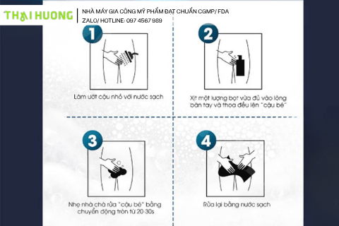 Hướng dẫn sử dụng dung dịch vệ sinh nam đúng cách