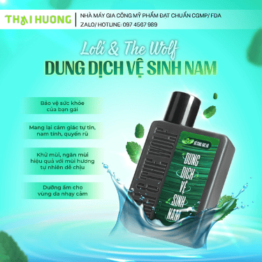 Dung dịch vệ sinh nam lofi & the wolf