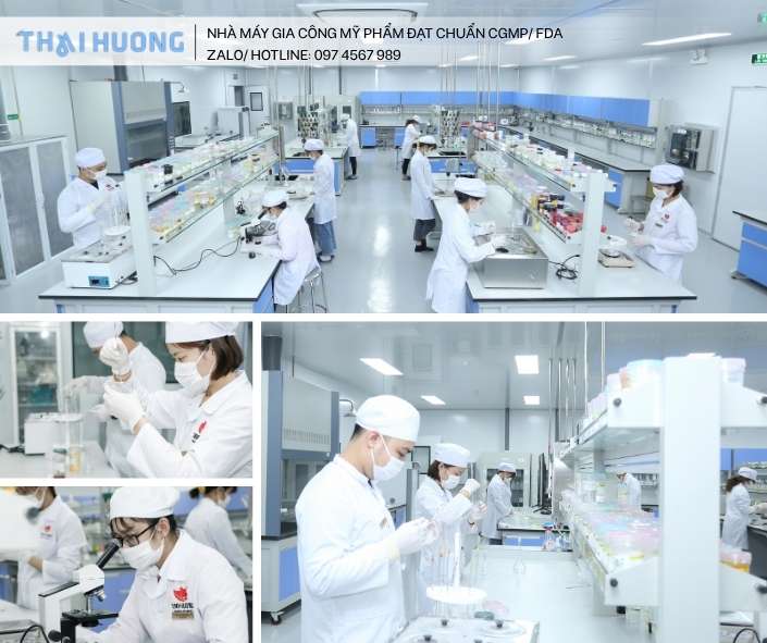 Đội ngũ R&D chuyên nghiệp, sáng tạo tại Thái Hương